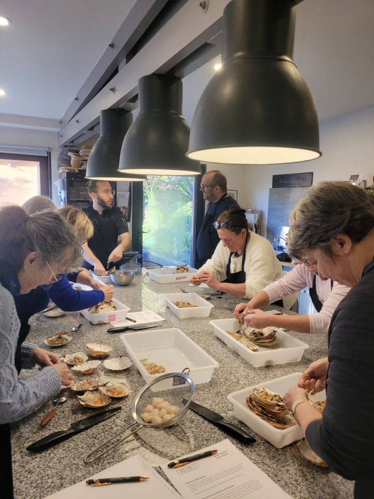 Atelier autour de la Saint Jacques