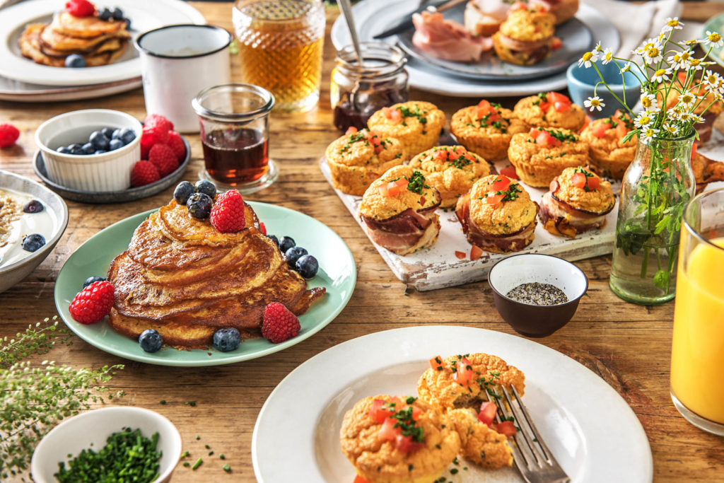 Atelier Brunch, pancakes, œufs brouillés, tarte salée, avocado toast, brioche perdue...