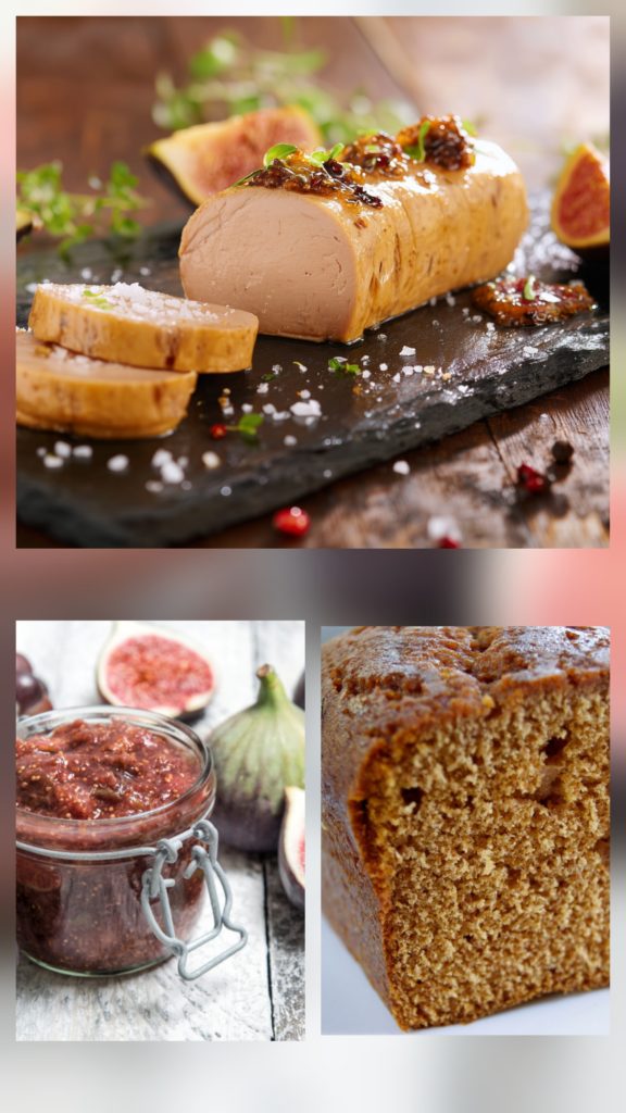 Atelier foie gras , chutney de figues, pain d’épices